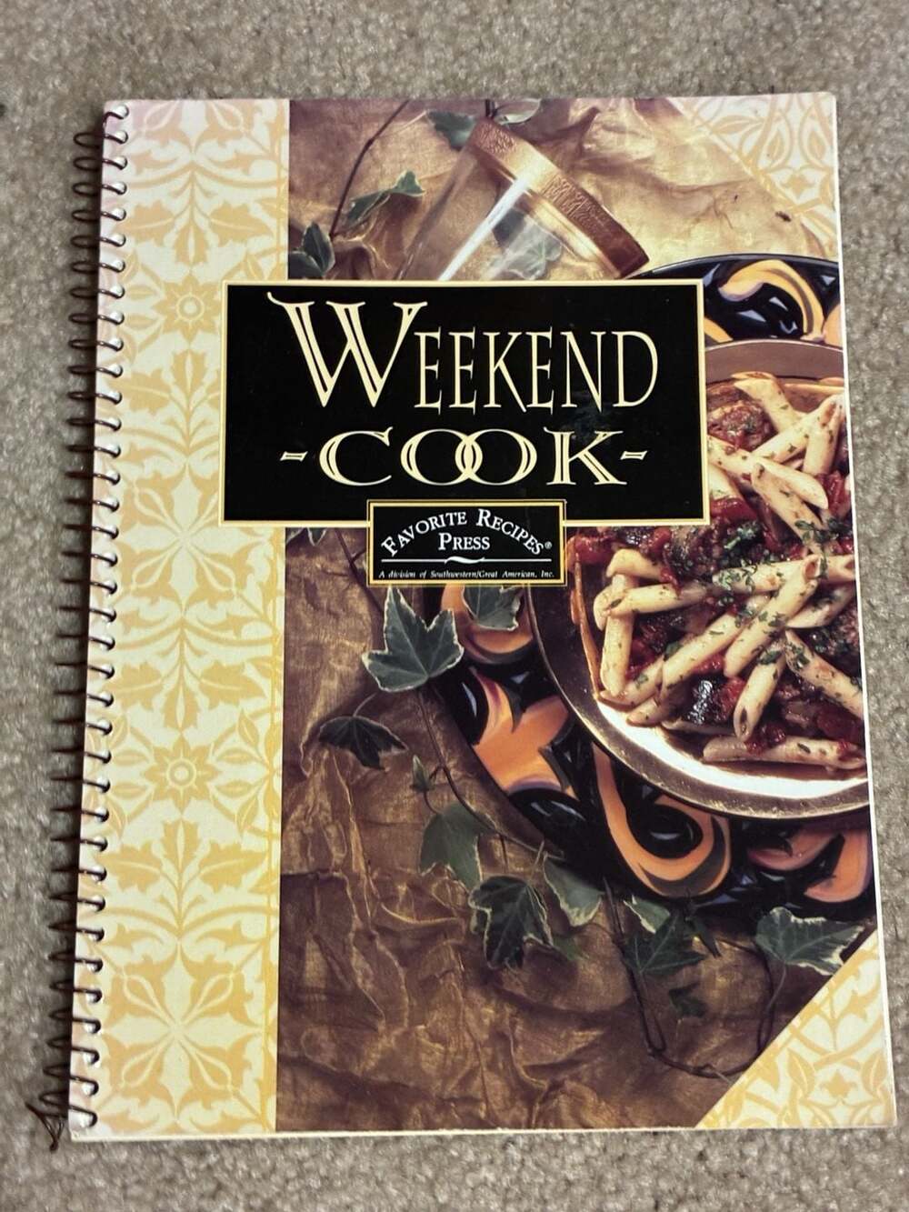 Favorite Recipes Press Weekend Cook Spiral Bound Cookbook